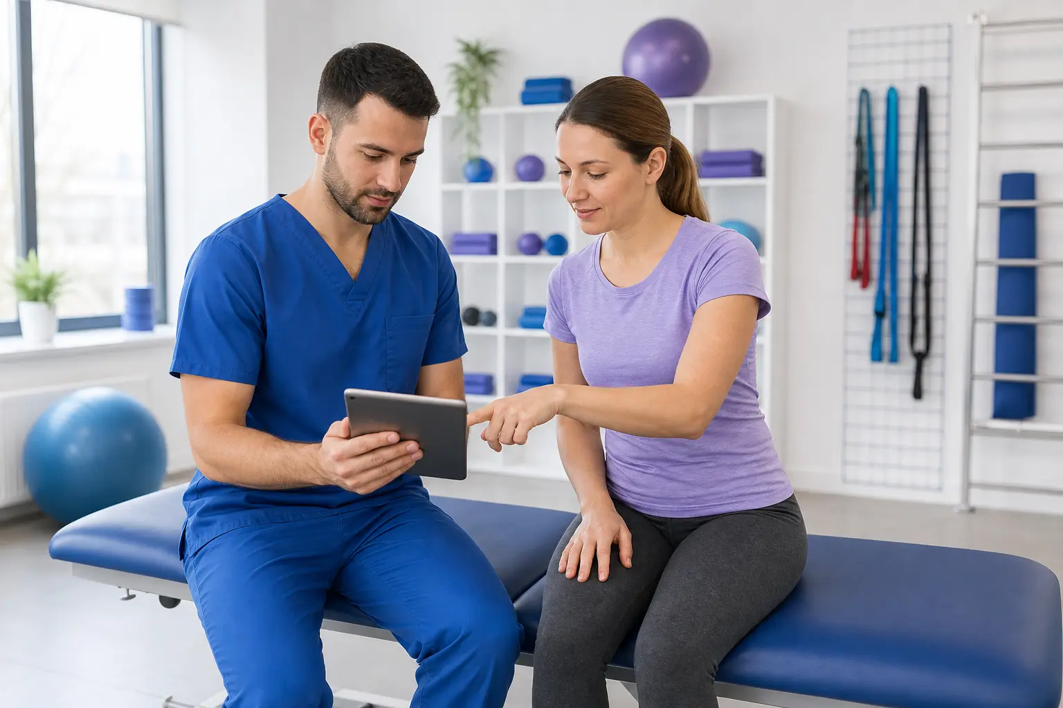 Urmărim progresul la Kineto Clinic Pitesti